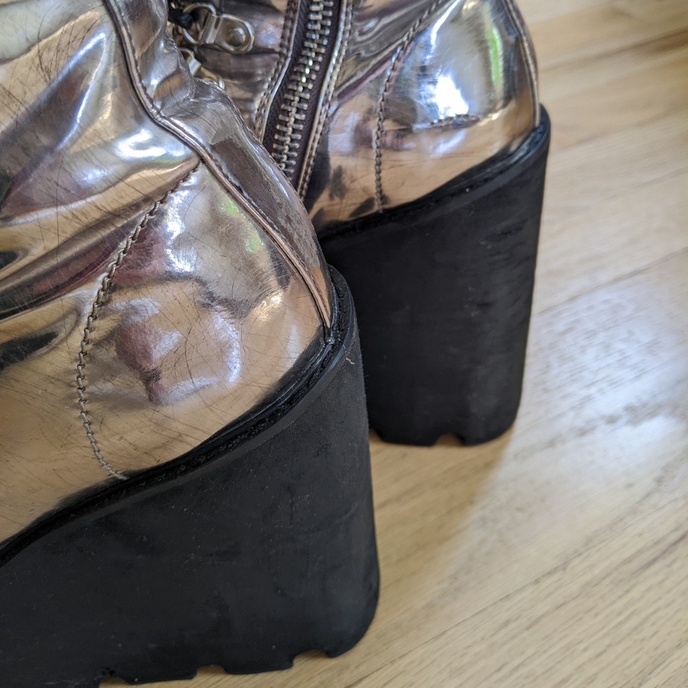 Metallic Current Mood Guardian Boots - Picture 10 of 13